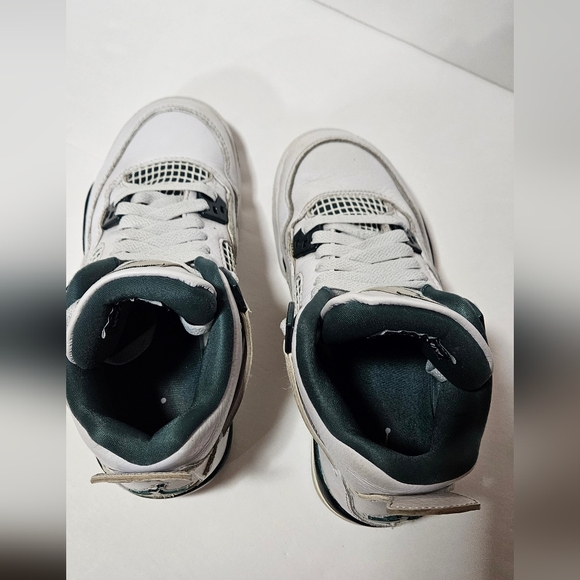 Air Jordan 4 Retro GS “Oxidized Green” – Size 3.5 - Picture 7 of 8